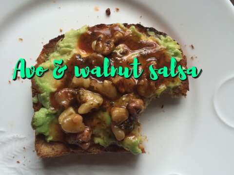 Avo walnut salsa SWAGGED