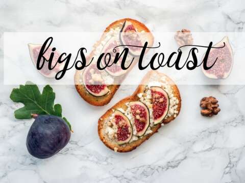 Figs on toast