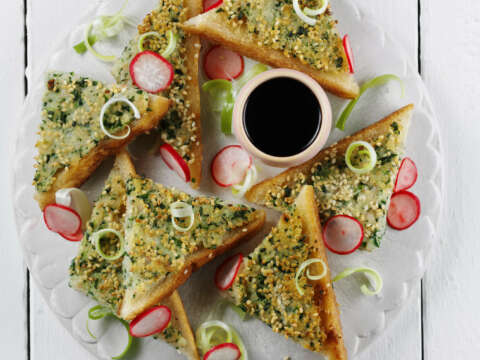 Prawn toasts Fibre February