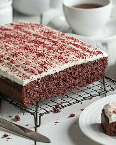 Baking Mad Red Velvet Sheet Cake