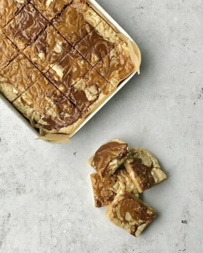 Biscoff Nutella Blondies 2 2