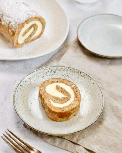 Carrot Cake Swiss Roll 2
