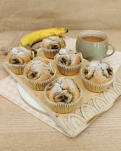 Doves Banana Cupcake Muffins2020