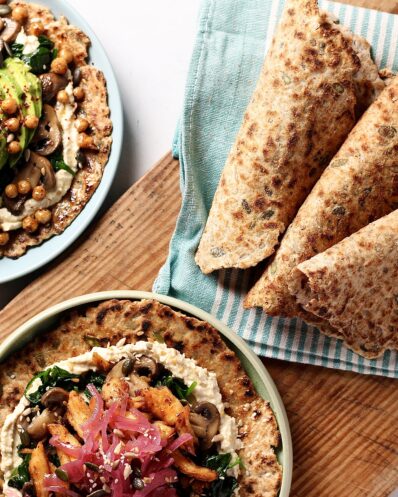 High fibre flatbreads 6