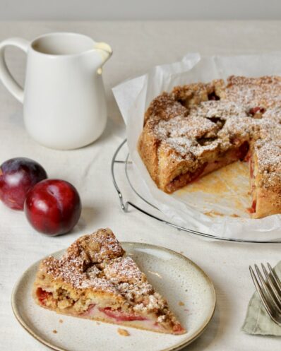 Plum Crumble Cake 2