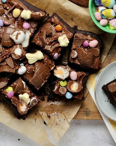 No waste easter traybake