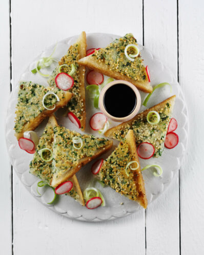 Prawn toasts Fibre February