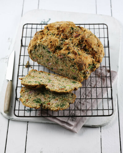 Savory soda bread Fibre February