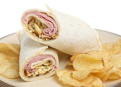 Ham cheese wrap